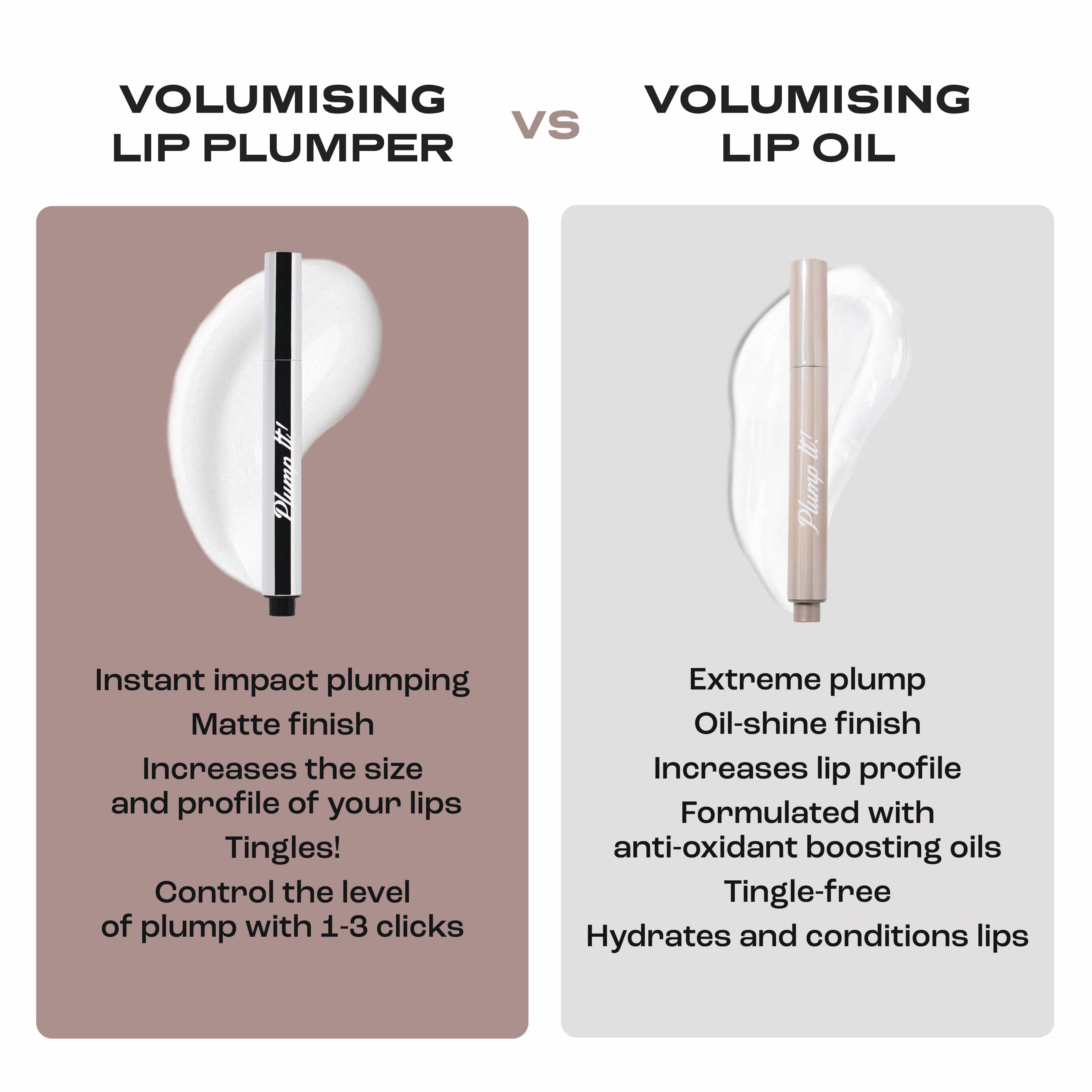 Volumising Lip Duo | Instant Lip Plumper – Plump it!